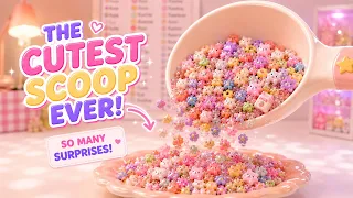 THE CUTEST SCOOP ORDER EVER?! 🥹💕 Giant Scoop Full of Tiny Charms! ✨