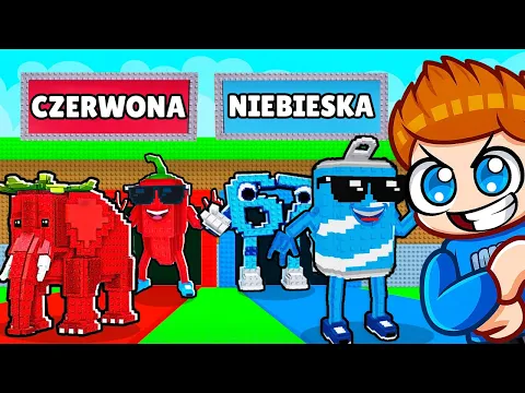 Video Thumbnail: CZERWONA VS NIEBIESKA LINIA w UKRADNIJ BRAINROT w Roblox!