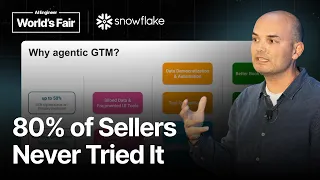 Building GTM AI Agents: Lessons from Deploying to 6,000 Users — Sait Izmit, Snowflake