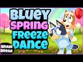 Bluey Spring Freeze Dance Brain Break GoNoodle Inspired Just Dance