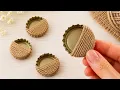 3 DIY Home Decor Ideas with Bottle Caps Jute Rope