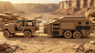 How to Build a Jeep Wrangler Rubicon & Bruder EXP 6 Expedition Trailer (Custom RC Build)