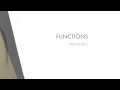 Lesson 3 1 Introduction to Functions