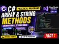 Practical Programs Control Statements Array String Basic Programs Part 1 Lecture 7