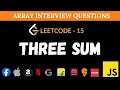 3Sum - Leetcode 15