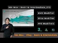 3ds Max Melt Modifier Slice Modifier FFD Modifiers 015