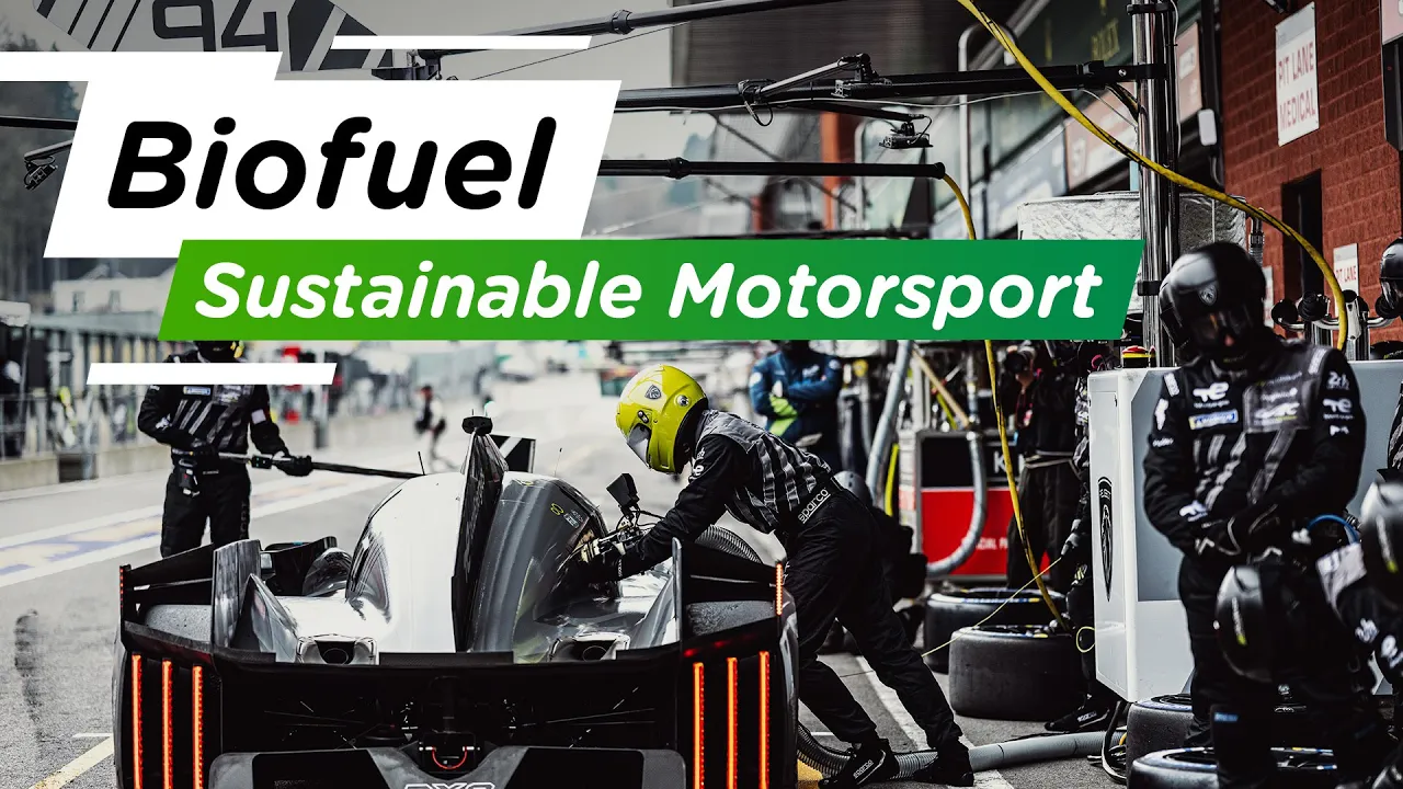 Sustainable Motorsport by TotalEnergies - WEC Biofuel - Tag - English : Youtube video player