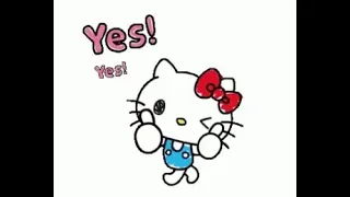 Hello kitty s yes yes gif