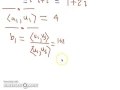 MATH 2010 Gram-Schmidt Procedure Part 2