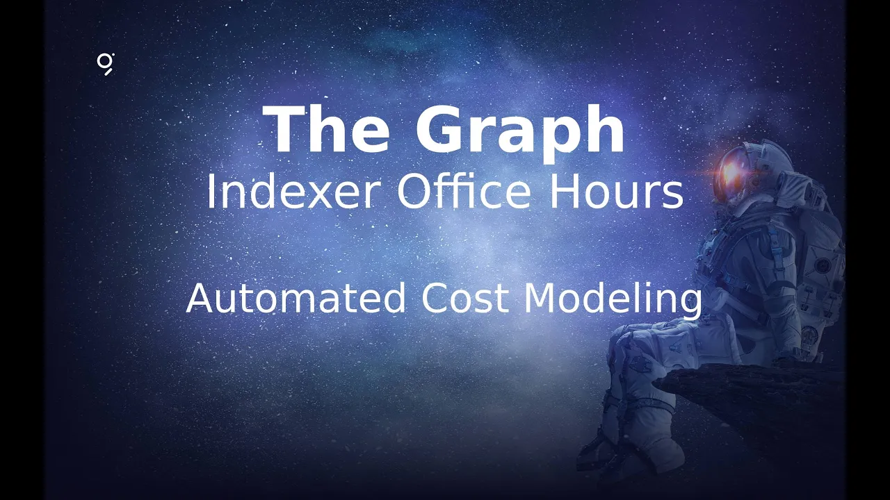 Thumbnail for video: "Automated Cost Modeling in The Graph"