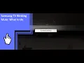 Samsung TV Blinking Mute What to do