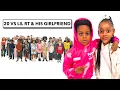 20 KIDS VS 1 RAPPER LIL RT HIS GF