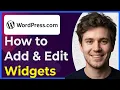 How to Add and Edit Wordpress Widgets Step-By-Step 2026 guide