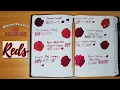 Lagu Red Inks ~ Ink Swatch with me!