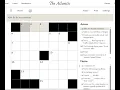 The Atlantic Crossword 2026