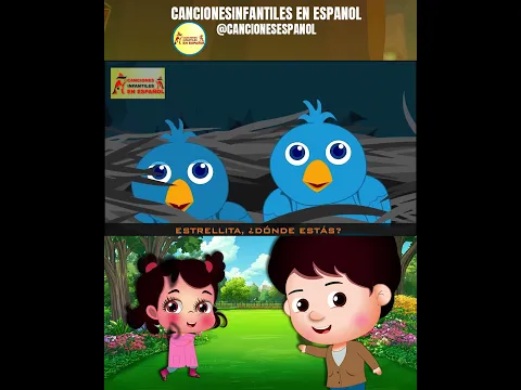 Estrellita Dónde Estás Con Letra Brilla Estrellita #spanish #nurseryrhymes