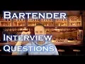 Become a Bartender 5 Most Asked Interview Questions