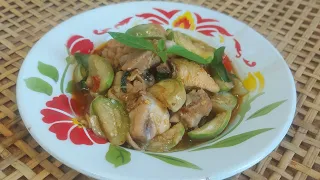 วิธีทำมะเขือเปราะผัดไก่ กับข้าวบ้านๆอร่อยระดับภัตคาร/ครัวกัณฐมณี channel