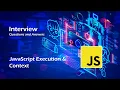 JavaScript Execution Context Interview Questions and Answers