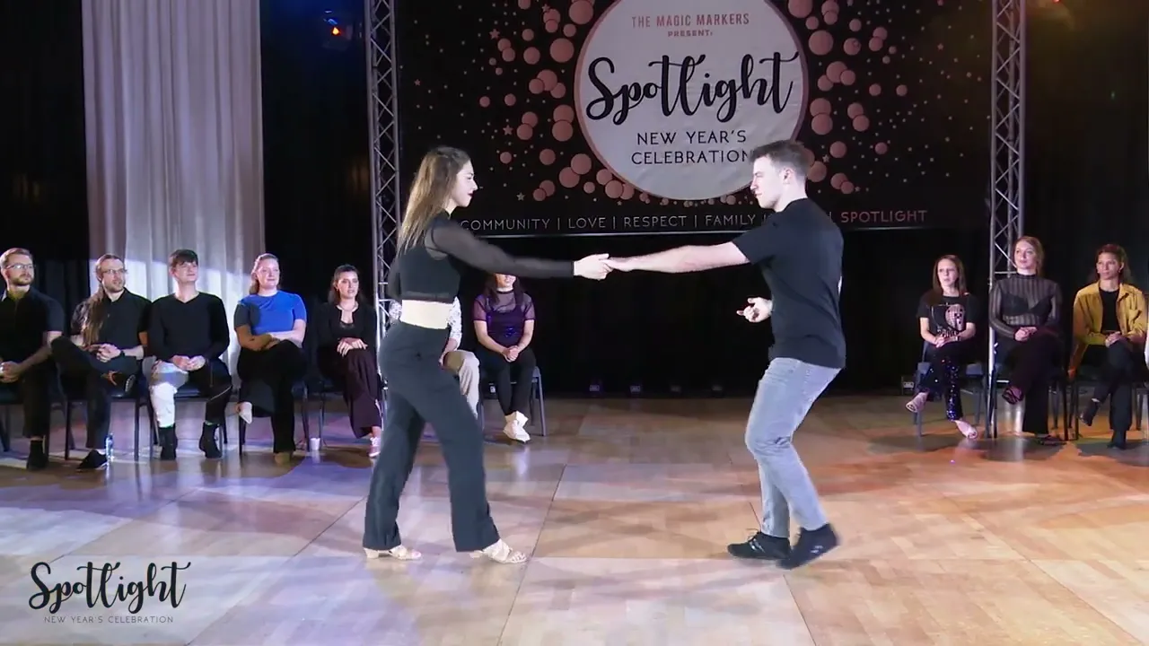 Spotlight New Year's Celebration 2023 Novice Jack & Jill   Jared Reedy & Miranda Lisowski