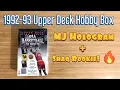 1992-93 Upper Deck Basketball Box Break - MICHAEL JORDAN HOLOGRAM SHAQ ROOKIE THE LAST DANCE