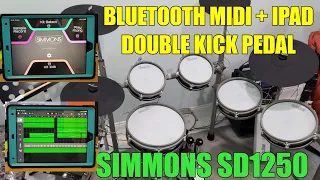 Simmons SD1250 Bluetooth MIDI and iPad Apps