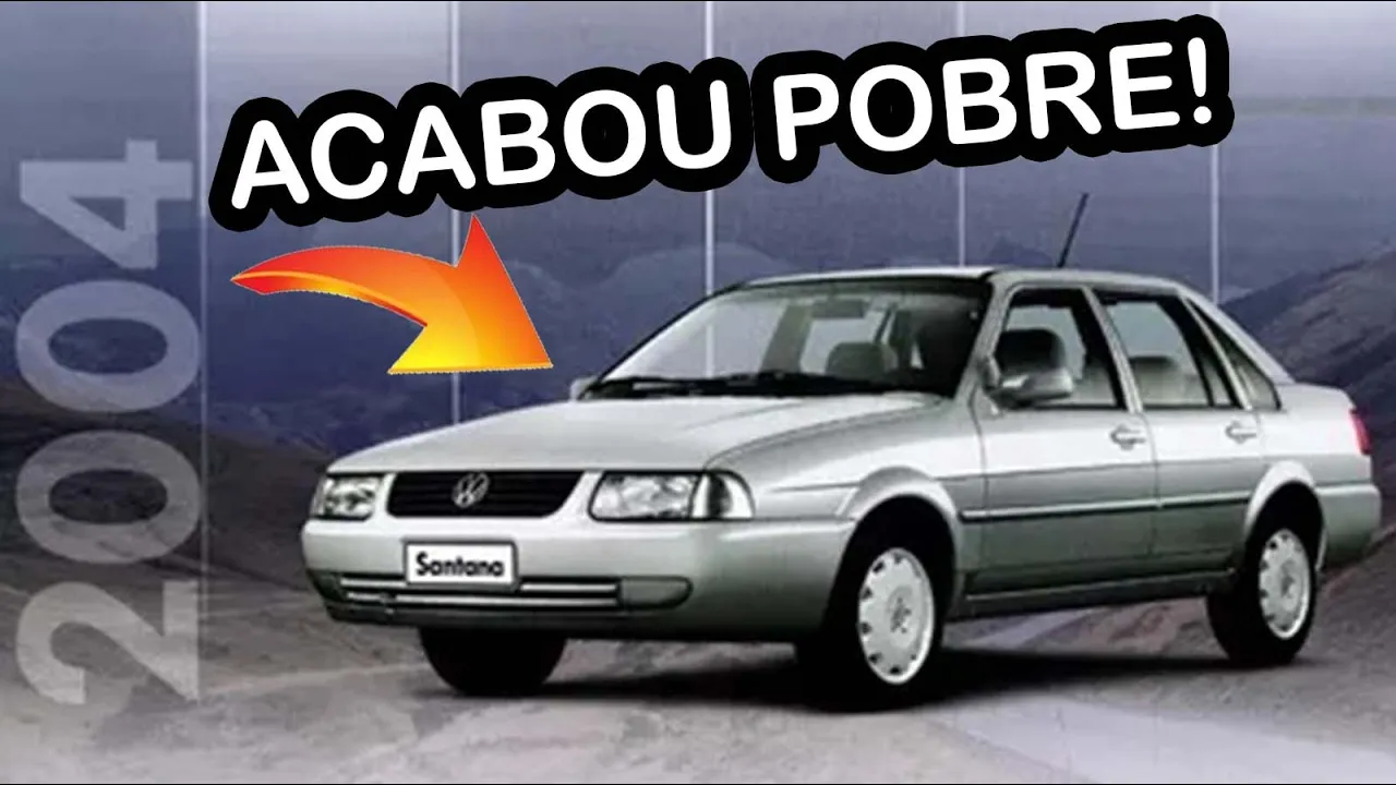 O VW SANTANA QUE M0RREU POBRE!