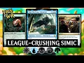 Lagu 🟢🔵EASY Wins With A 5-0 League Deck| MTG Arena Standard Simic Ranked
