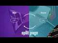 Split Landing Page using HTML CSS JAVASCRIPT Advanced level Web designing