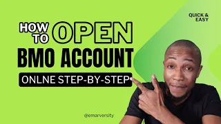 How to Open a BMO Account online in Canada