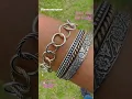 James Avery Stack Of The Day Gold Silver Loop Charm Bracelet Styled Stack Cuff Bracelet
