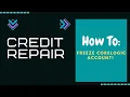 How to FREEZE CoreLogic Teletrack credit reporting
