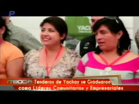 Tenderos de Yachay se graduaron como líderes comunitarios y empresariales