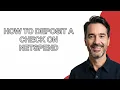 How To Deposit A Check On Netspend - KevinHowTo