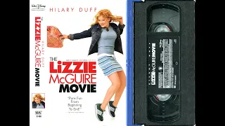 opening to the lizzie mcguire movie us vhs 2003 