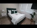 Allewie Queen Bed Frame Velvet Upholstered Bed Frame with Vertical Channel Tufted Headboard Review