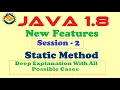 Session - 1 Java 1 8 Static Method Inside Interface by Seeta Vivek Kumar