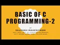Lecture 7 Operators writing mathematical expressions comments input output in C