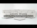 Kennedy Power Reclining Modular Sectional Living Spaces