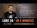 LUKE 20 - In 5 Minutes