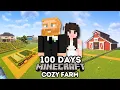 Download Lagu We Played 100 Days Building A Cozy Farm in Minecraft