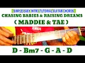 CHASING BABIES & RAISING DREAM // MADDIE & TATE // SIMPLE EASY INTRO TUTORIAL GUITAR CHORDS