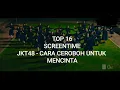 Lagu TOP 16 SCREENTIME MV JKT48 - CARA CEROBOH UNTUK MENCINTA