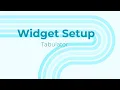Widget Setup Tabulator