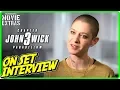 JOHN WICK 3 PARABELLUM Asia Kate Dillon The Adjudicator On-set Interview