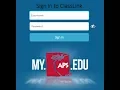 MY APS EDU student LOGIN tutorial
