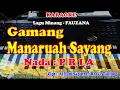 Download Lagu NADA PRIA - GAMANG MANARUAH SAYANG - KARAOKE