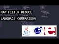 Map Filter Reduce in 3 Languages Lua Java Erlang - Language Comparison Series
