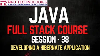 Session - 38 Java Full Stack Developer Course Developing a Hibernate Application in Eclipse