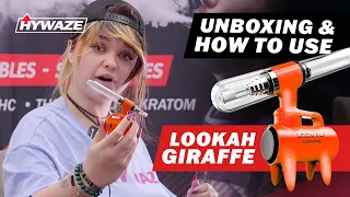 LOOKAH GIRAFFE UNBOXING HOW TO USE The BEST 2024 Vaporizer for DRY HERB and CONCENTRATES